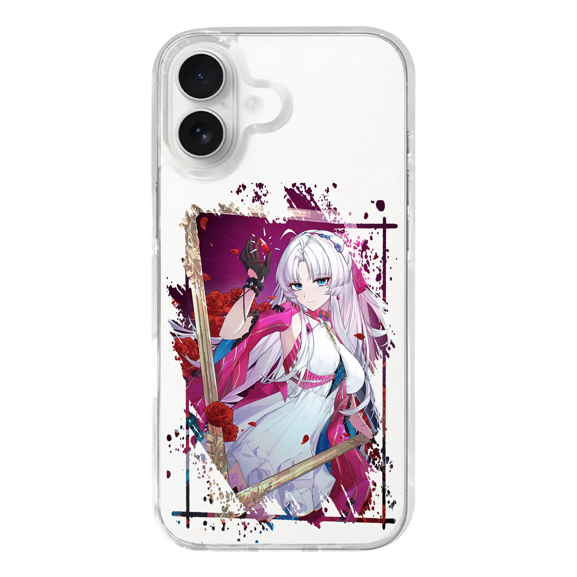 鳴潮 グッズ カルロッタ - iPhone 17シリーズ 透明スマホケース – 薄型・耐衝撃・精密フィット保護カバー